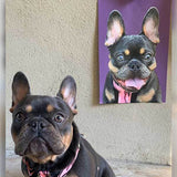 Custom Pet Art Rolled Canvas