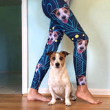 Custom Pet Art Women's Leggings