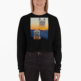 Super Portrait Women's Cropped Sweater