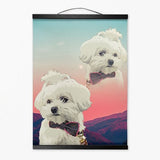 Super Portrait Hanging Canvas - Pop Your Pup!™