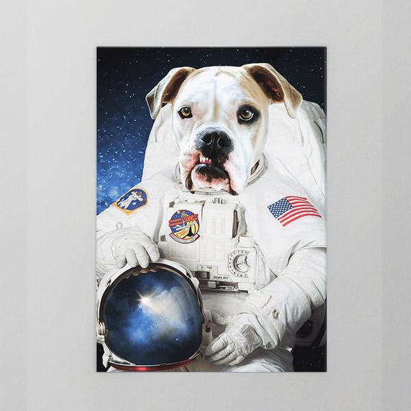 Astronaut Pet Art | Pop Your Pup!™