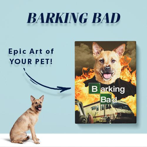 Pet Icon - Breaking Bad Dog Art | Pop Your Pup!™