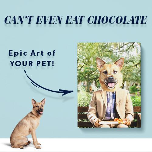 Pet Icon - Forest Gump Dog Art | Pop Your Pup!™