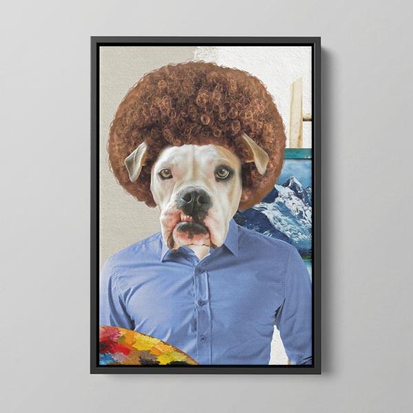 Pet Icon - Framed Canvas | Pop Your Pup!™