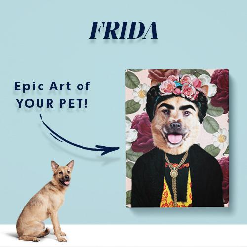 Pet Icon - Frida Pet Art | Pop Your Pup!™