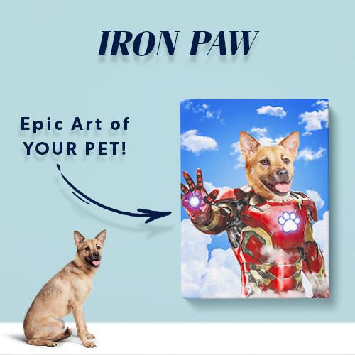 Pet Icon - Ironman Dg Art | Pop Your Pup!™