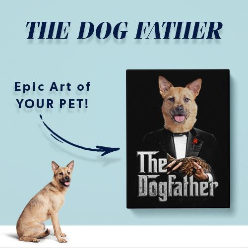 Pet Icon - The Dog Father Pet Art | Pop Your Pup!™