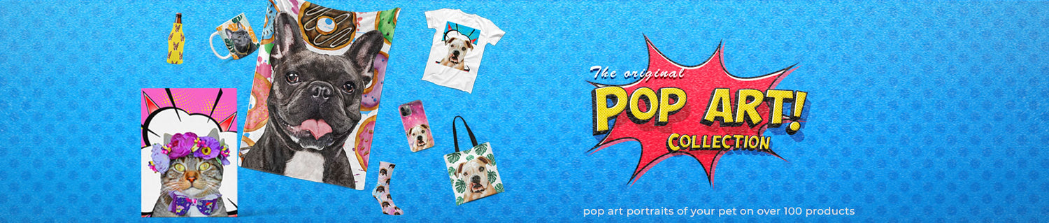 Dog and Cat Pop Art Collection