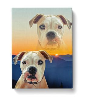 Super Portrait - Canvas | Pop Your Pup!™