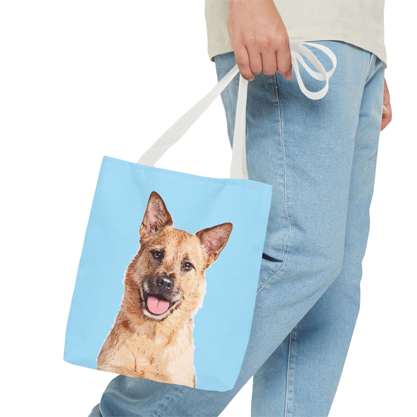 Custom Pet Art Tote Bag