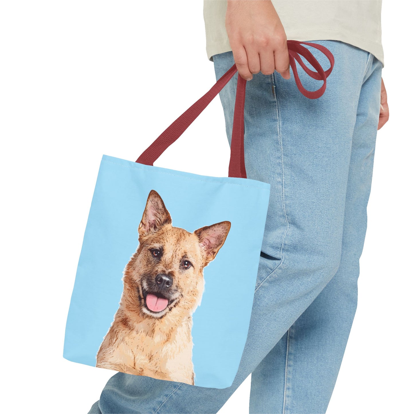 Custom Pet Art Tote Bag