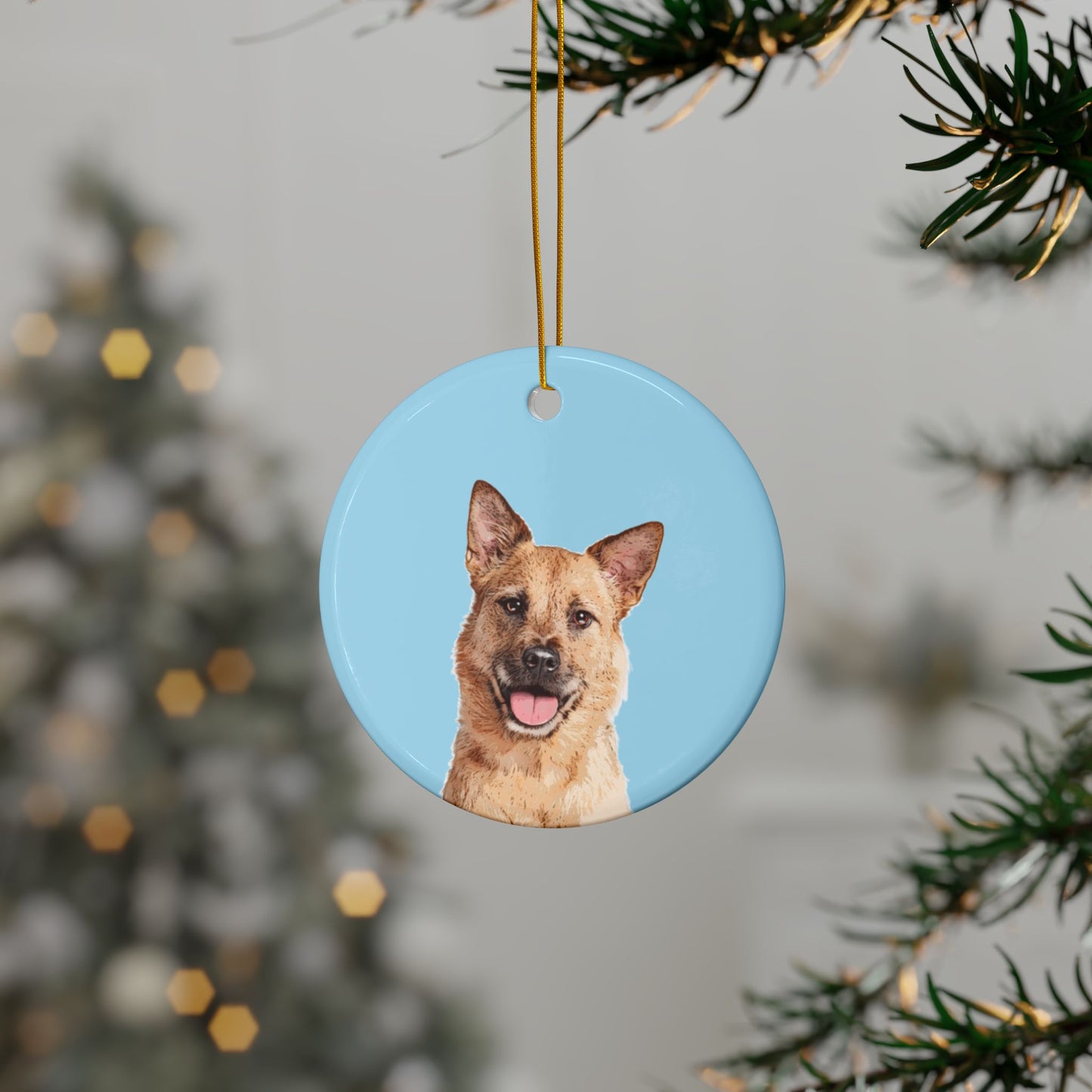 Original Pet Pop Art Holiday Ornaments