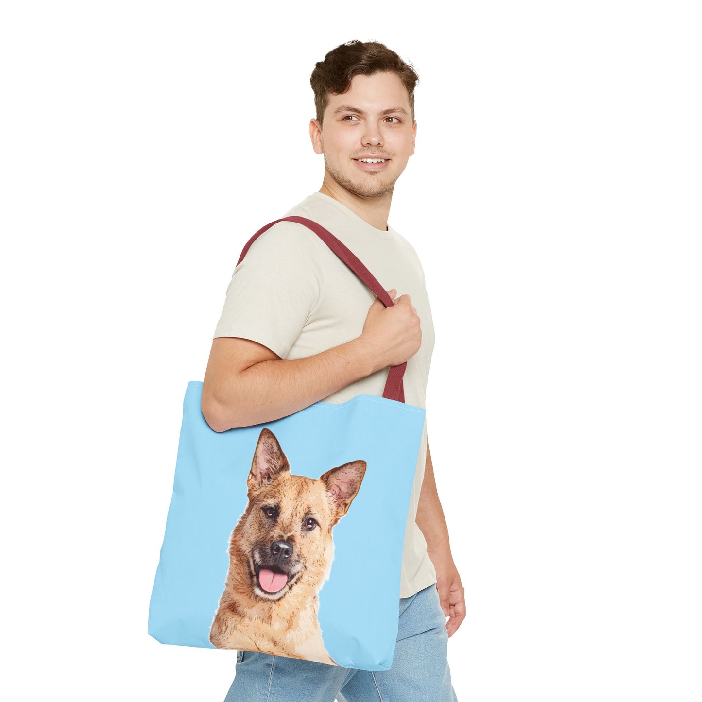 Custom Pet Art Tote Bag