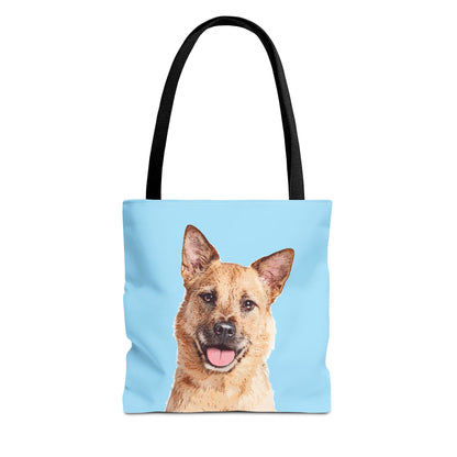 Custom Pet Art Tote Bag