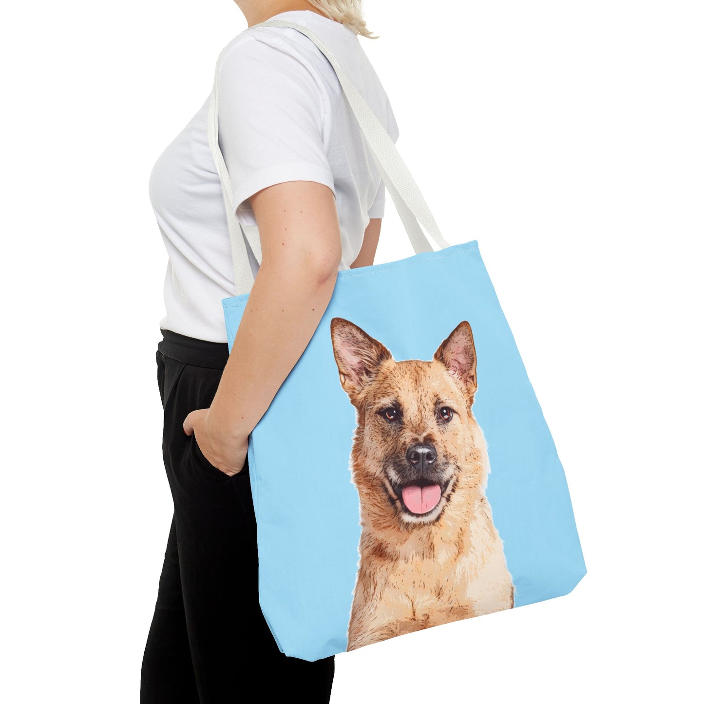 Custom Pet Art Tote Bag