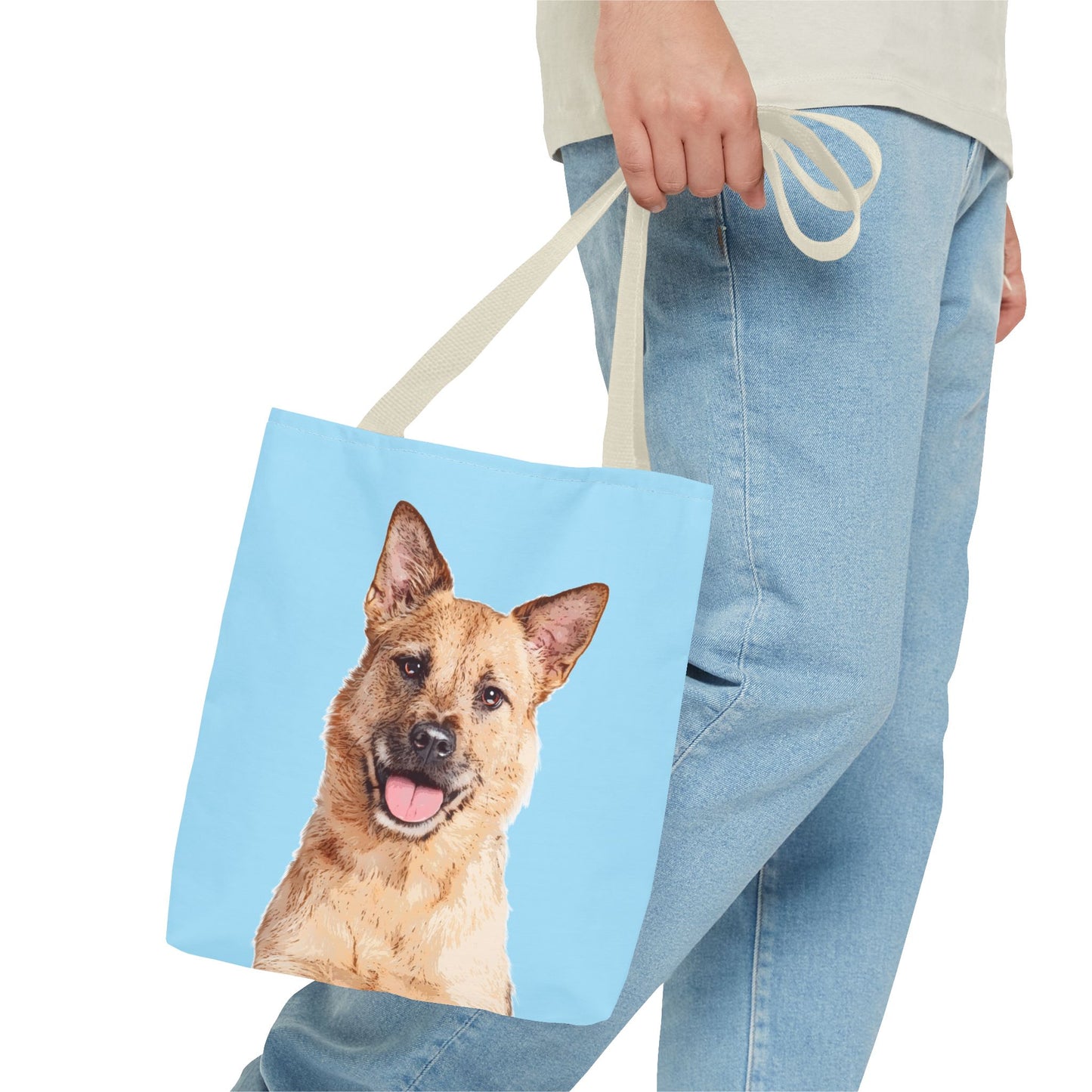 Custom Pet Art Tote Bag