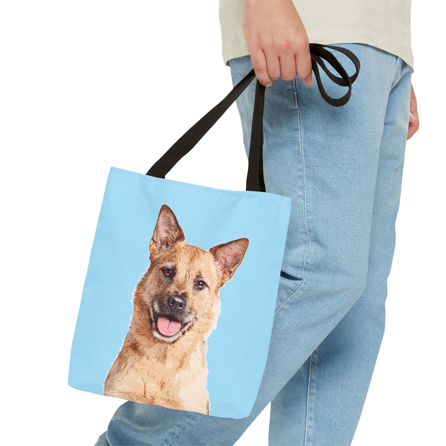 Custom Pet Art Tote Bag