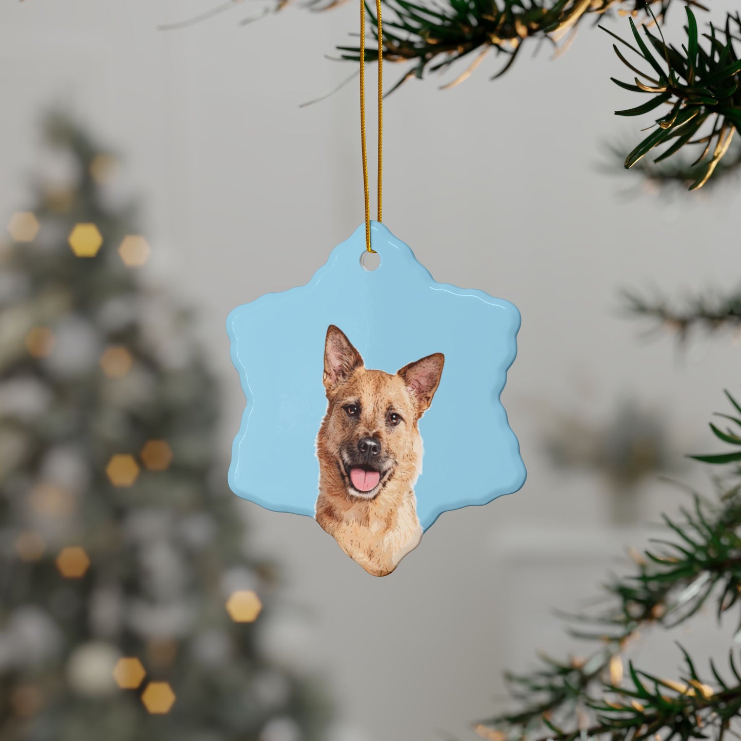 Original Pet Pop Art Holiday Ornaments