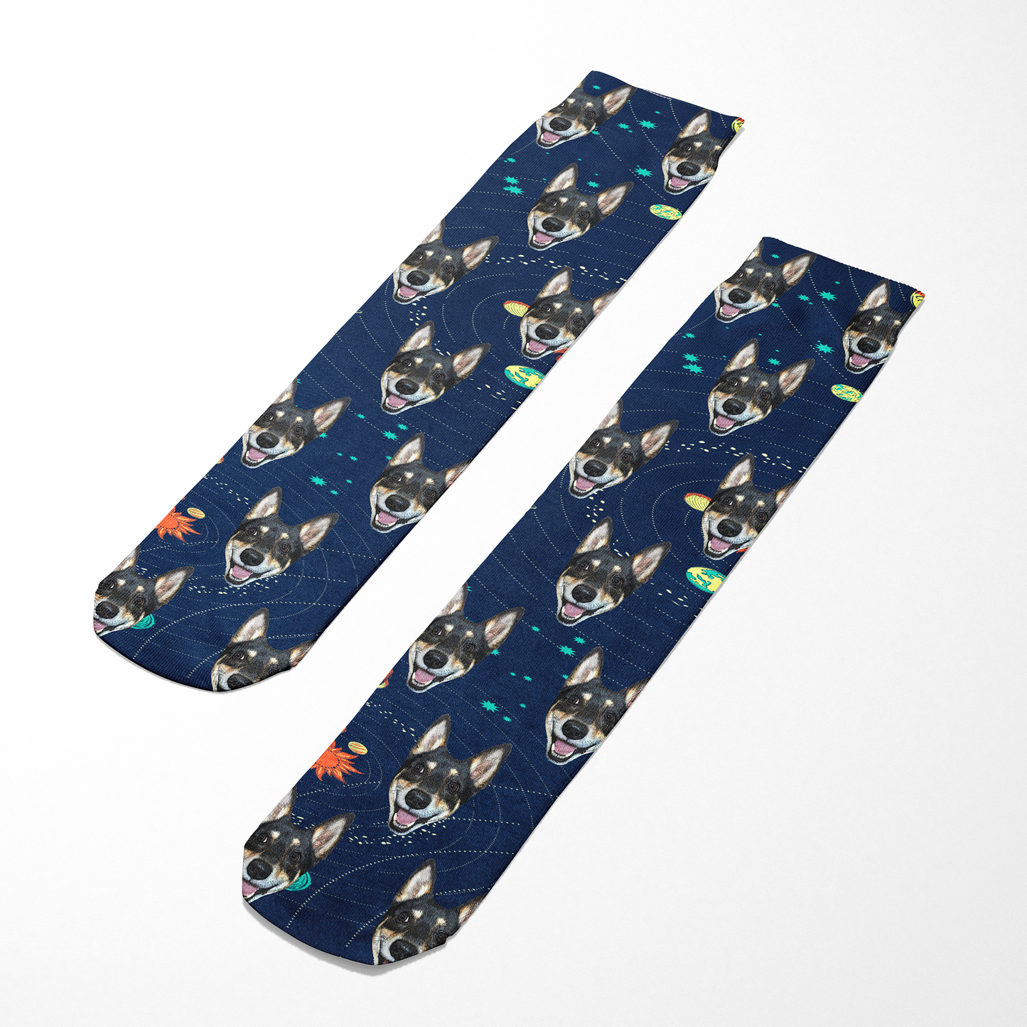Custom Pet Art Socks
