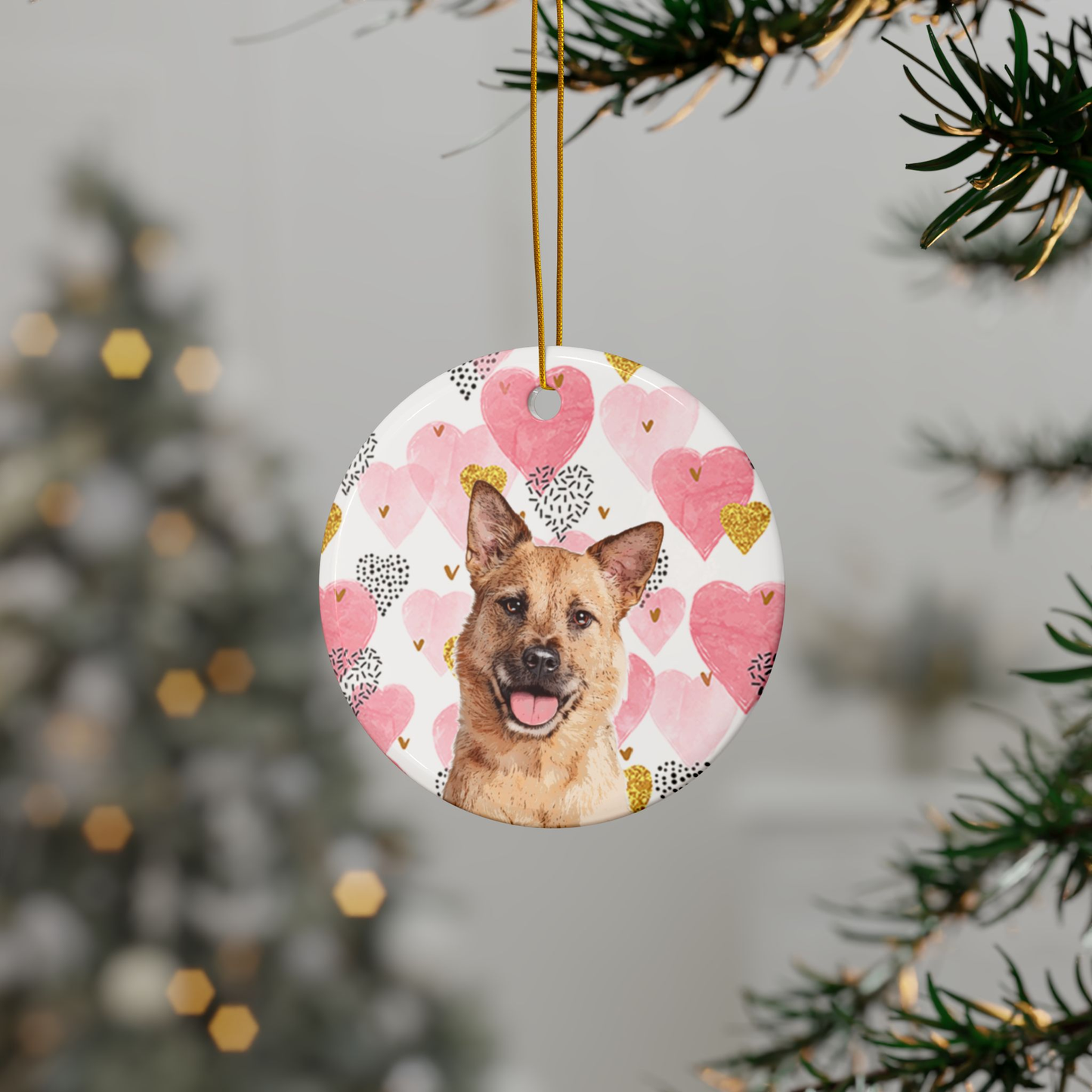 Original Pet Pop Art Holiday Ornaments