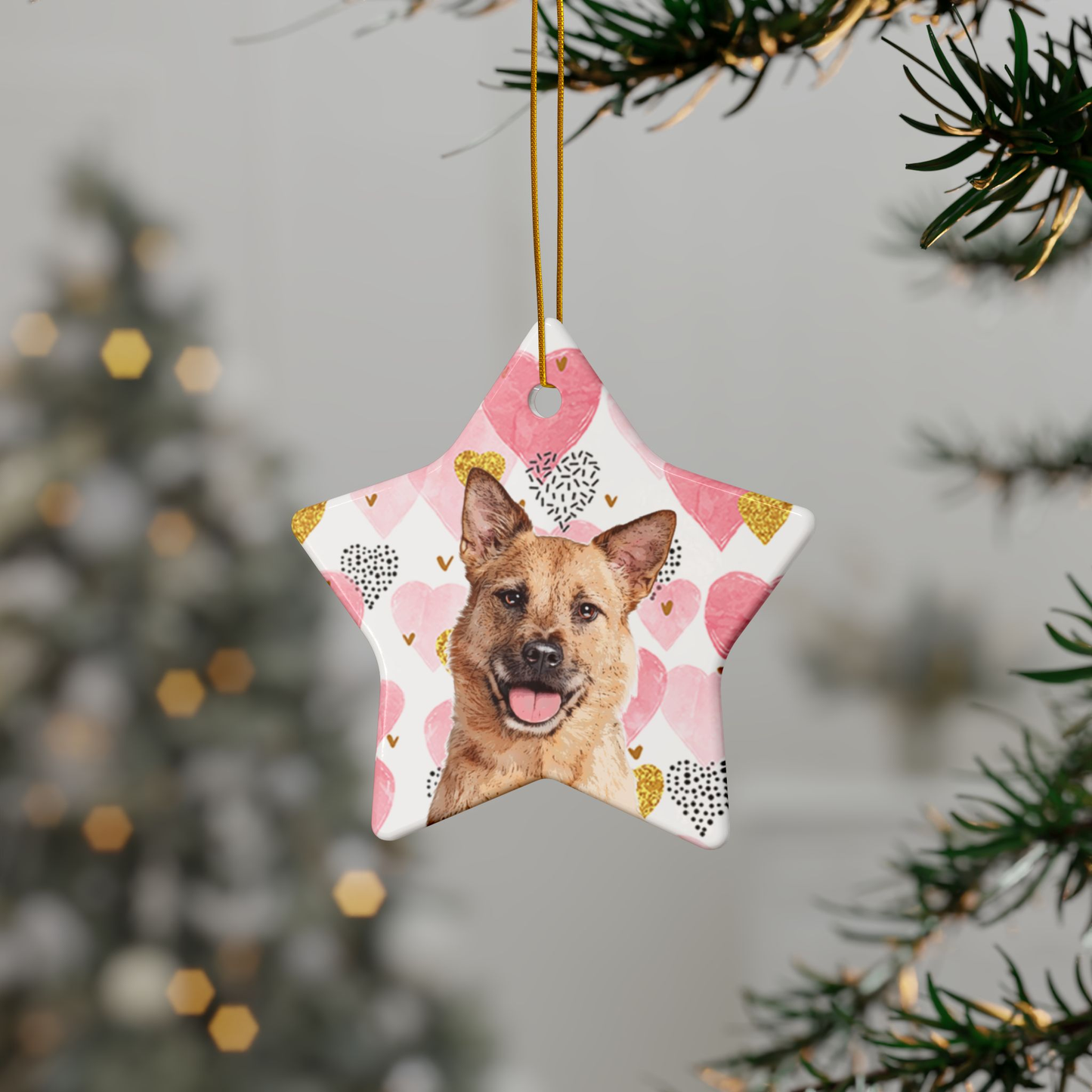 Original Pet Pop Art Holiday Ornaments