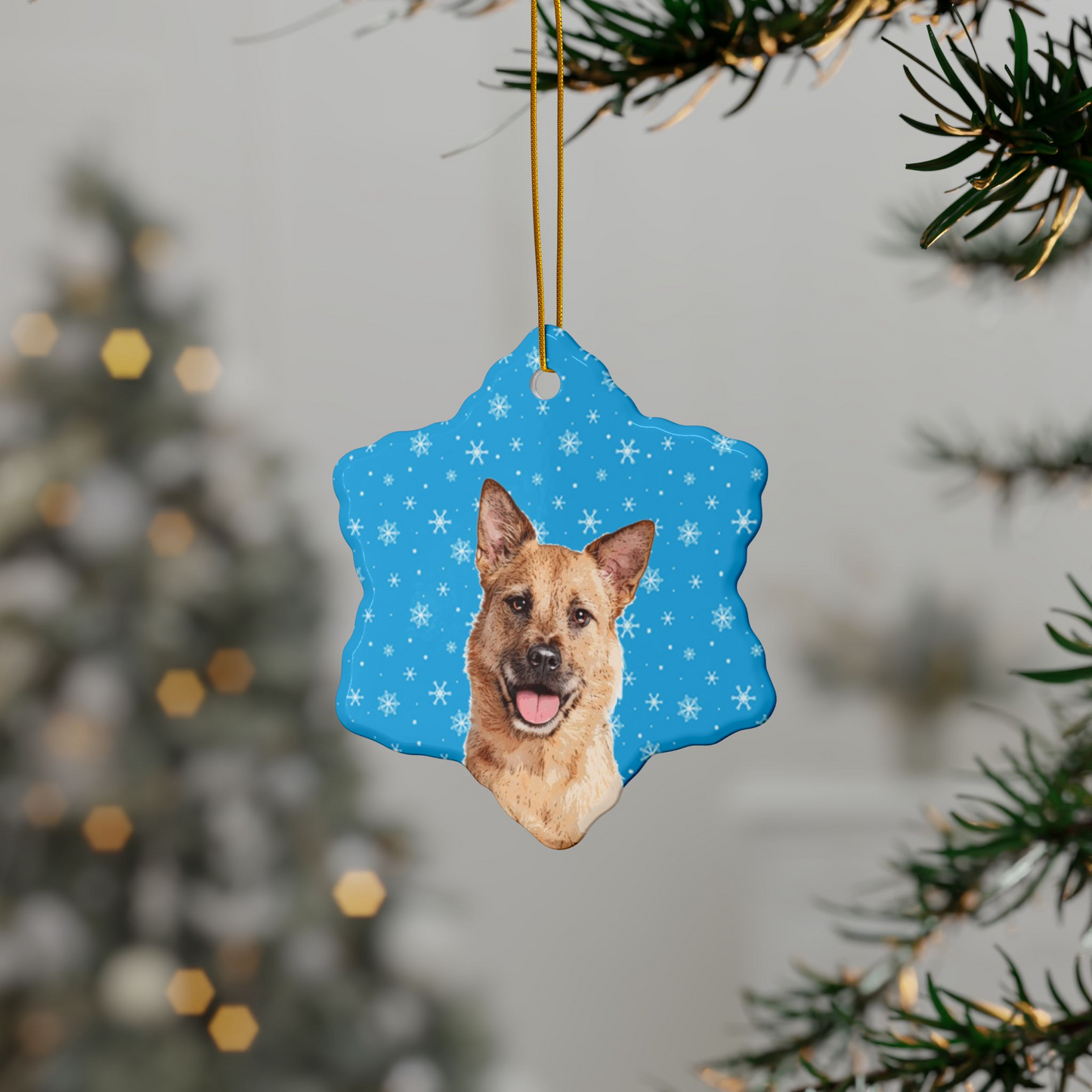 Original Pet Pop Art Holiday Ornaments