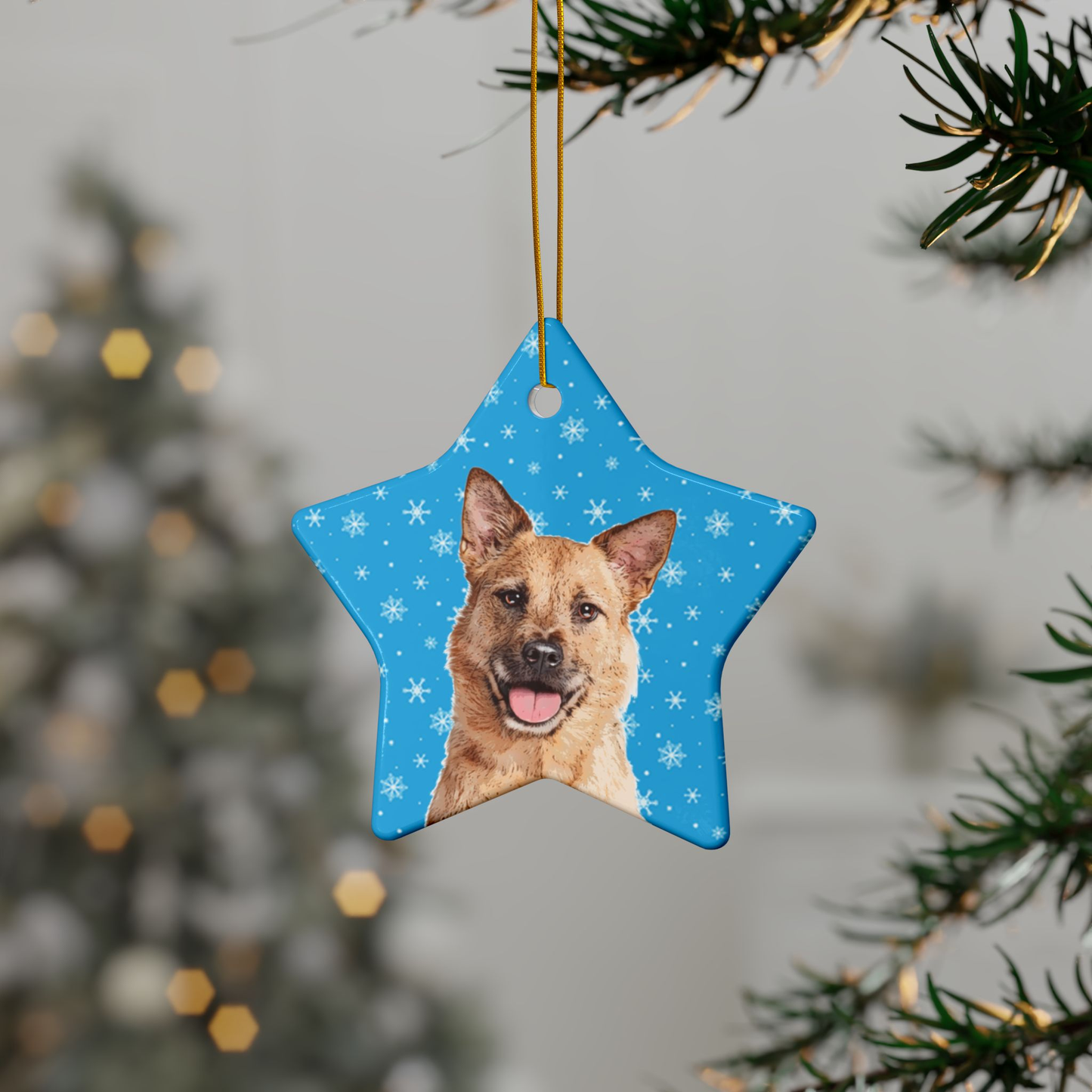 Original Pet Pop Art Holiday Ornaments