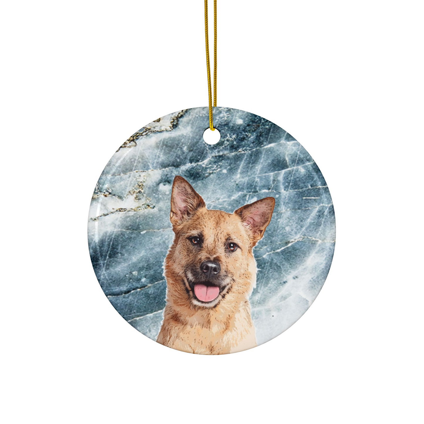 Original Pet Pop Art Holiday Ornaments