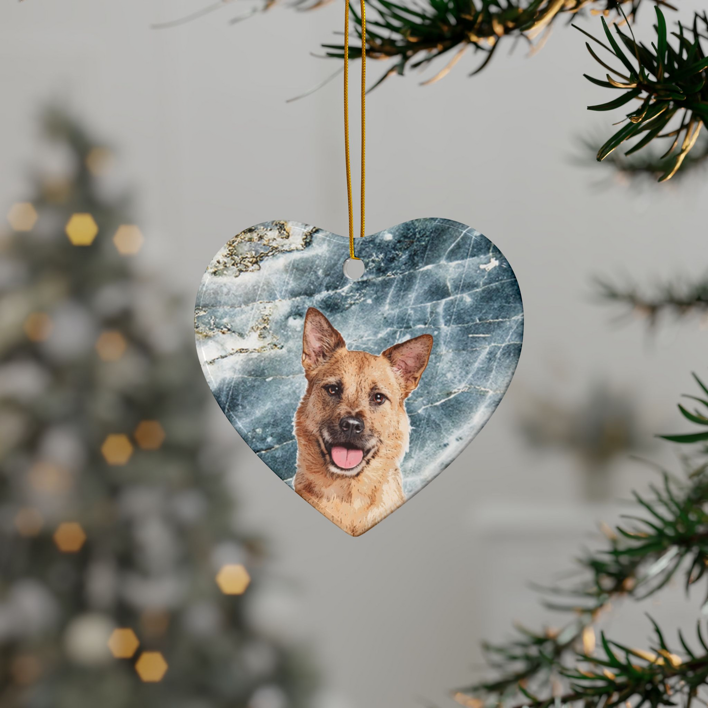 Original Pet Pop Art Holiday Ornaments