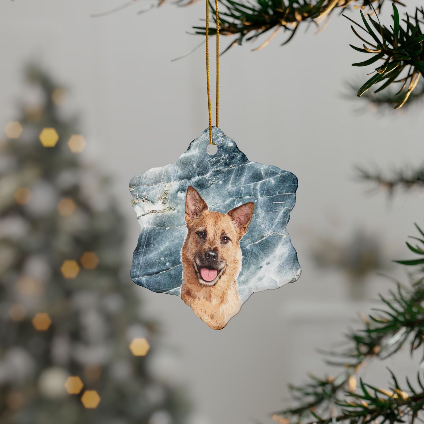 Original Pet Pop Art Holiday Ornaments