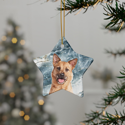 Original Pet Pop Art Holiday Ornaments