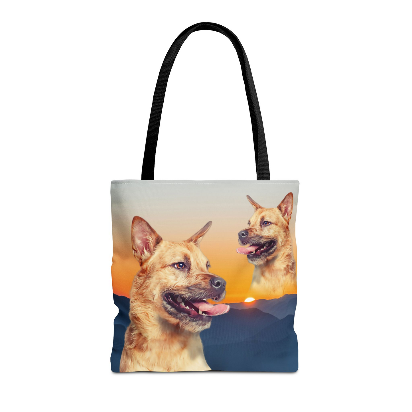 Custom Pet Art Tote Bag