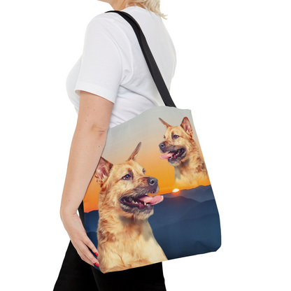 Custom Pet Art Tote Bag