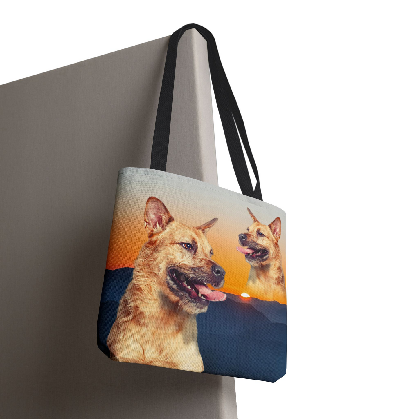 Custom Pet Art Tote Bag