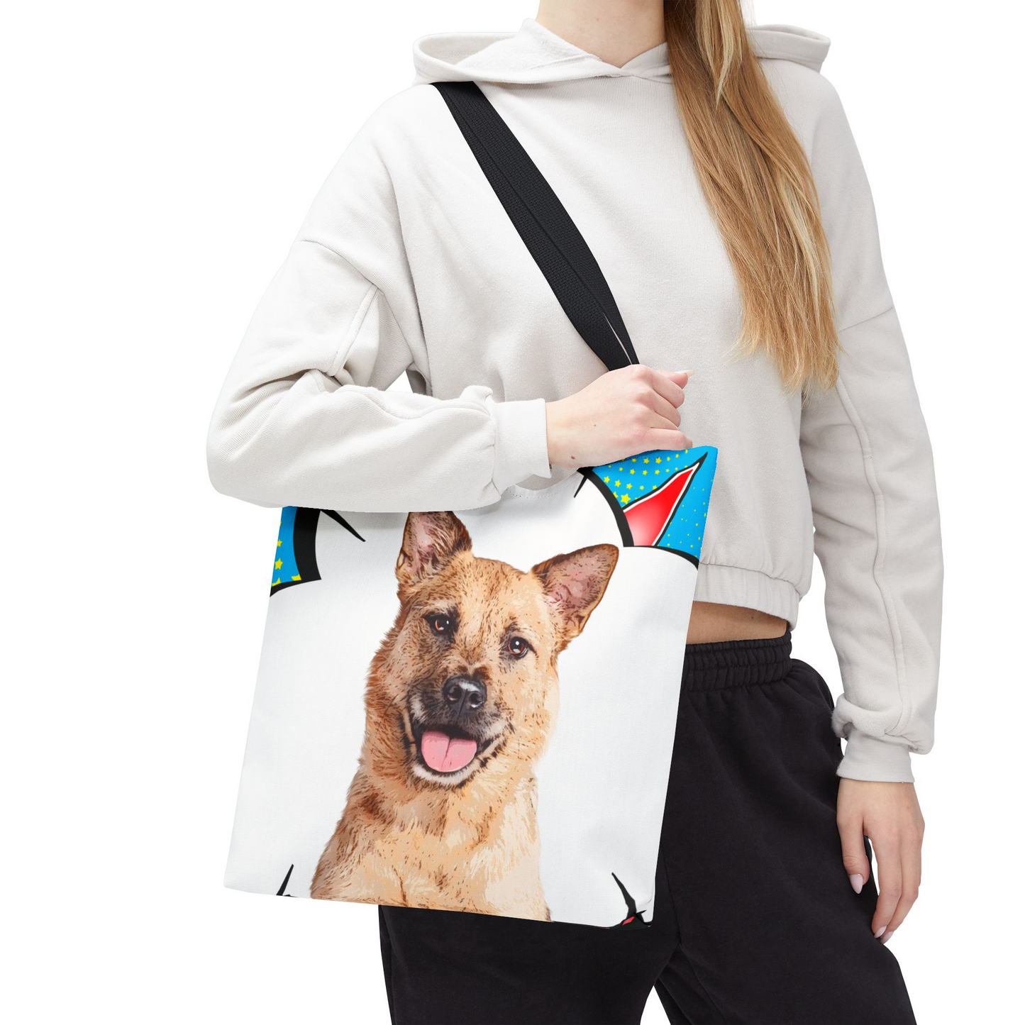 Custom Pet Art Tote Bag