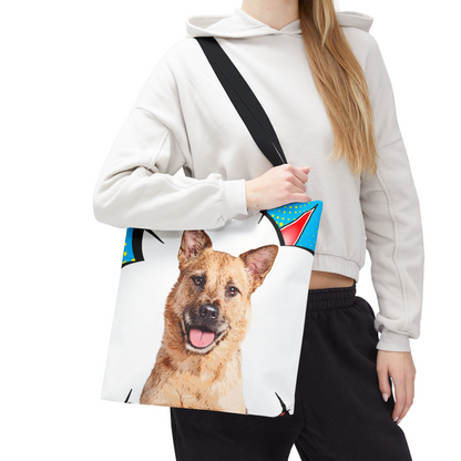 Custom Pet Art Tote Bag