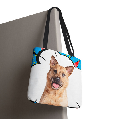 Custom Pet Art Tote Bag