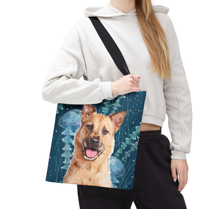 Custom Pet Art Tote Bag