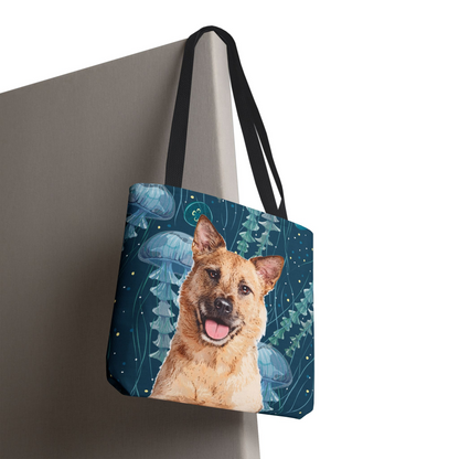 Custom Pet Art Tote Bag