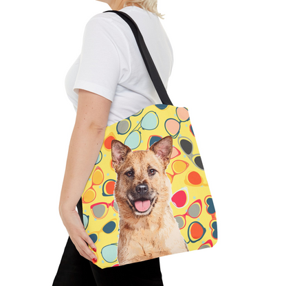 Custom Pet Art Tote Bag