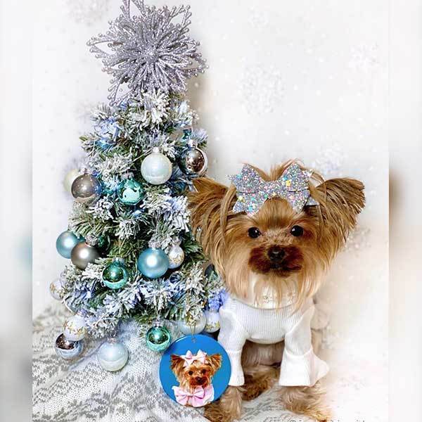 Original Pet Pop Art Holiday Ornaments