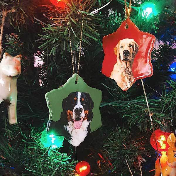 Original Pet Pop Art Holiday Ornaments