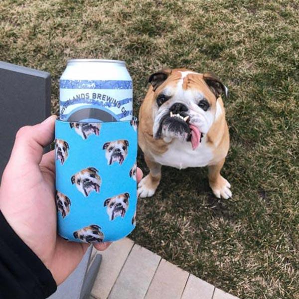 Original Pet Pop Art Drink Koozie