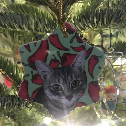 Original Pet Pop Art Holiday Ornaments