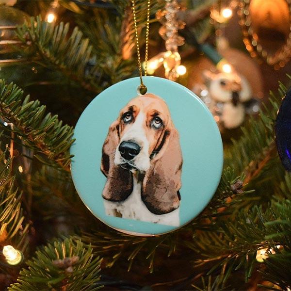 Original Pet Pop Art Holiday Ornaments