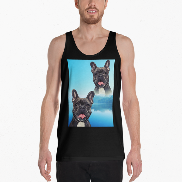 Super Portrait Mens Tank - Pop Your Pup!™