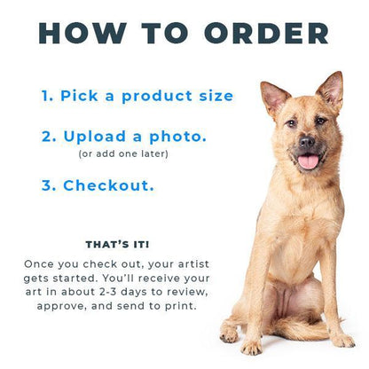 Colonel Borks - Canvas Wrap - Pop Your Pup!™