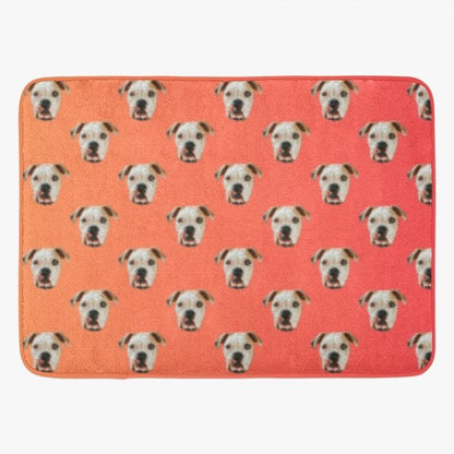 Custom Pet Art Bath Mats - Pop Your Pup!™