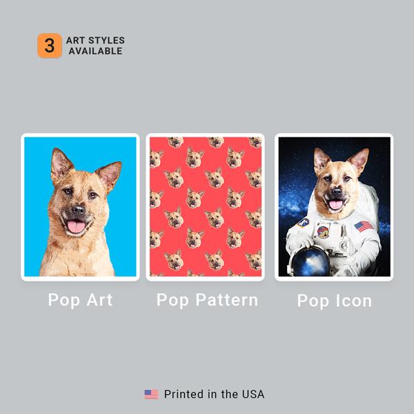 Custom Pet Art Dish Towels - Pop Your Pup!™