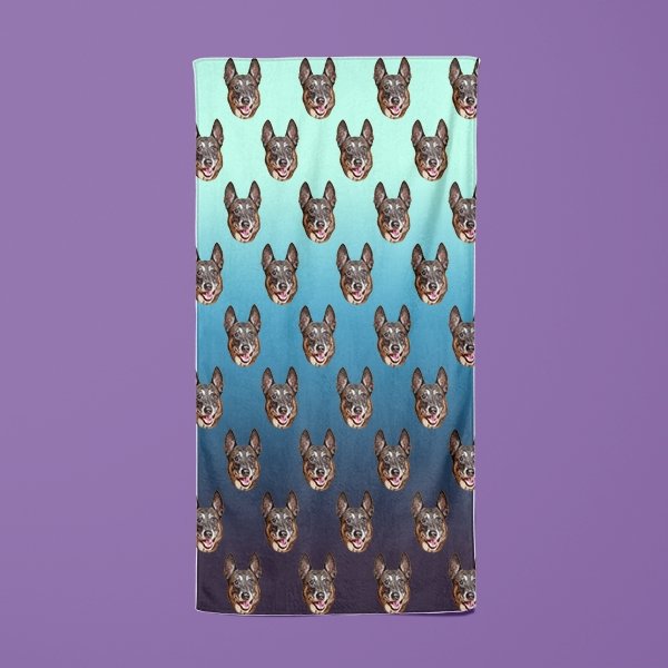 Custom Pet Art Dish Towels - Pop Your Pup!™